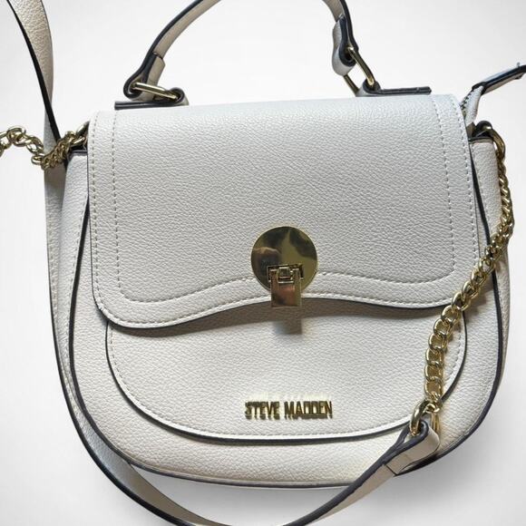 Steve Madden White Crossbody Bag - Picture 1 of 8